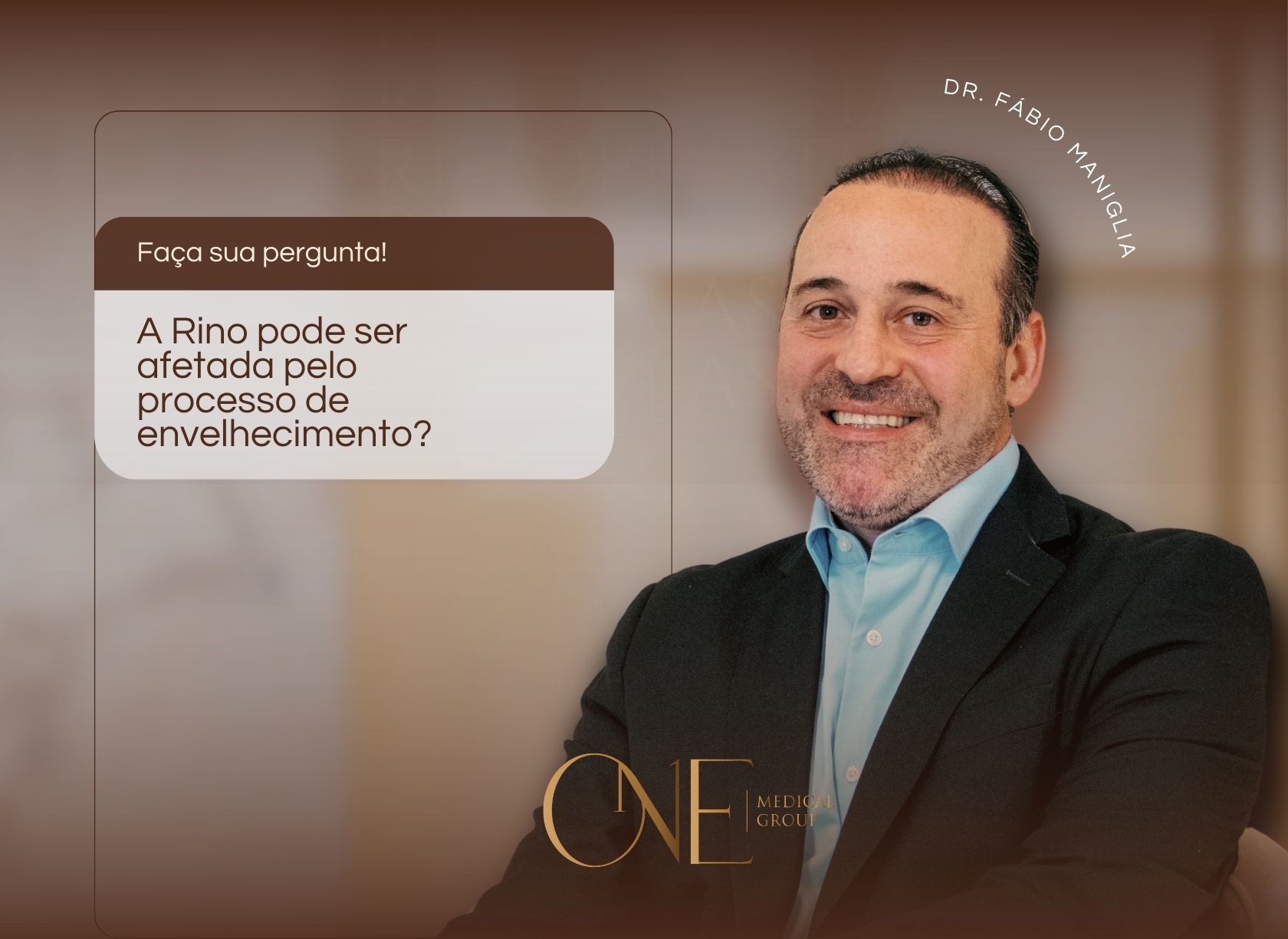 Rinoplastia e o processo de envelhecimento 